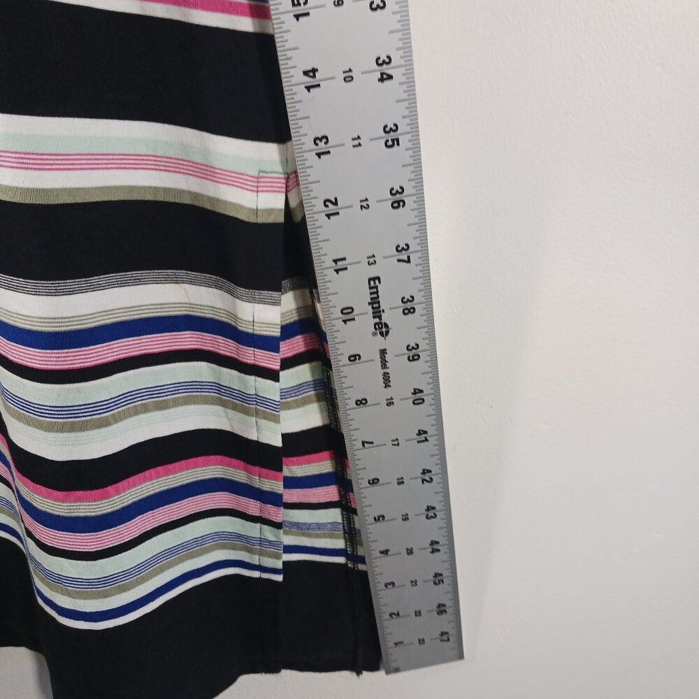 White House Black Market Striped Convertible Maxi Midi Tube Dress / Skirt SZ MED - Picture 13 of 15
